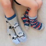 Vehicles Pattern Crew Socks (3-Pack)