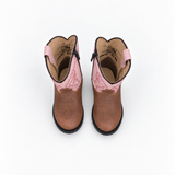 Smoky Mountain Hopalong Cowboy Boot - Pink/Brown
