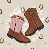Smoky Mountain Hopalong Cowboy Boot - Brown